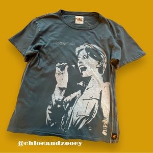 TRUNK LTD David Bowie Tee T-Shirt Y2K Near Vintage Glam Rock Classic Retro Music